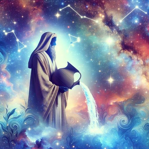 Aquarius image (Star Map)