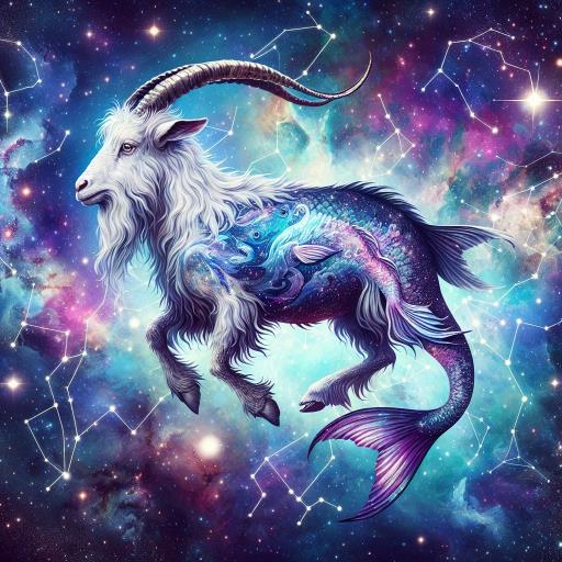 Capricornus image (Star Map)