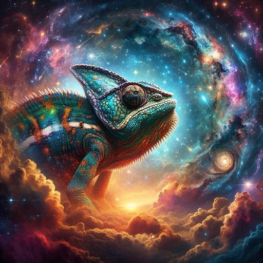 Chamaeleon image (Star Map)