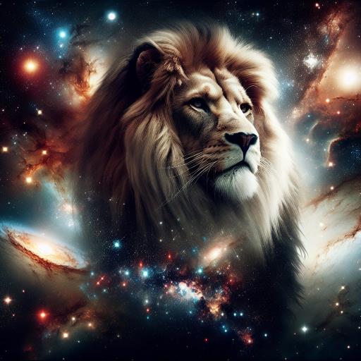 Leo image (Star Map)