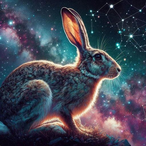 constellation Lepus art