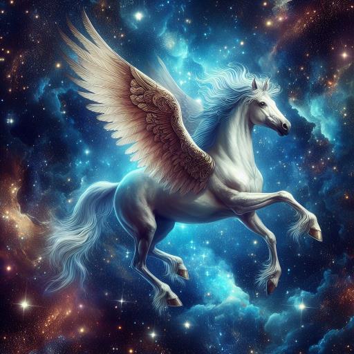 Pegasus image (Star Map)