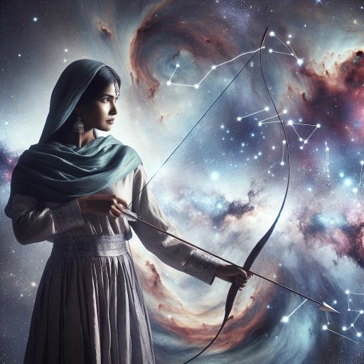 Sagittarius image (Star Map)