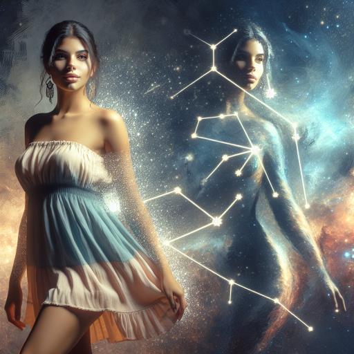 Virgo image (Star Map)